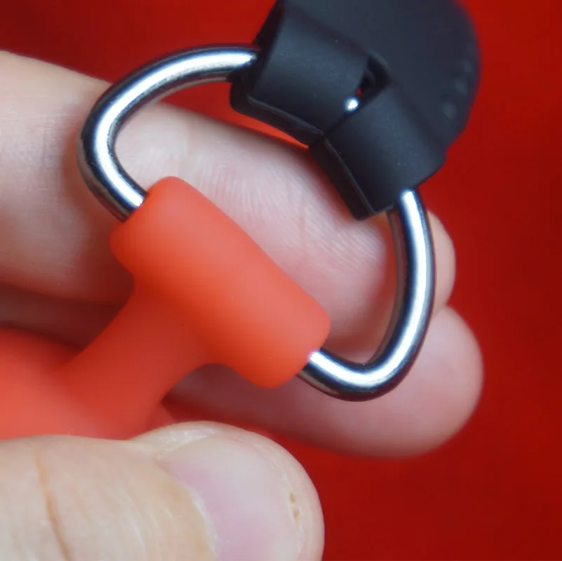 Penis or Ball Inserted Into the Mouth Gag,Silicone Slave Dildo Gags Bondage Restraints,Sex Toys for Couples Games,Restriction