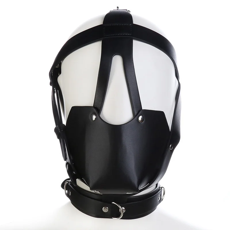 PU Leather Harness BDSM Bondage Harness Gag Gay Mouth Muzzles with Ball Mouth Gag Fetish Salve Restraint Sex Toys for Couples PU Leather Harness BDSM Bondage Harness Gag Gay Mouth Muzzles with Ball Mouth Gag Fetish Salve Restraint Sex Toys for Couples