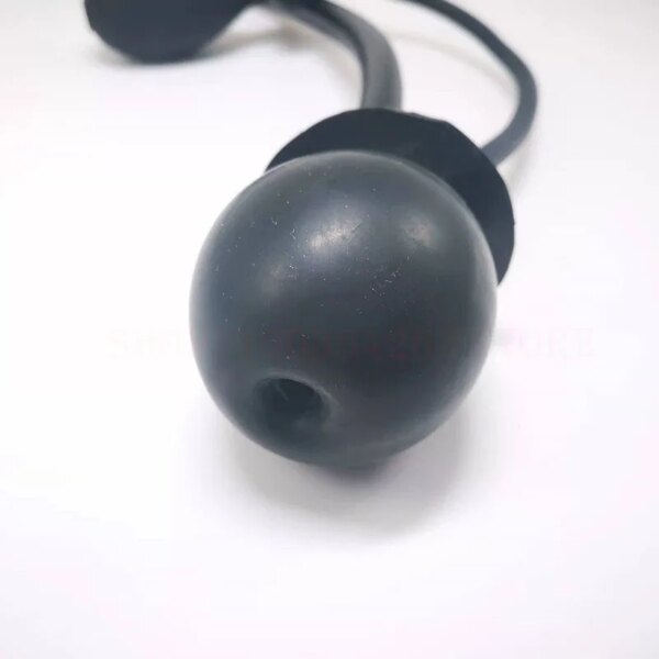 2022 BDSM Latex Inflatable Insert Mouth Gag + Irrigation Pipe Slave Bondage Restraints Seys Toys Adult Sex Games Mouth Plug Ball