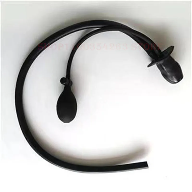 2022 BDSM Latex Inflatable Insert Mouth Gag + Irrigation Pipe Slave Bondage Restraints Seys Toys Adult Sex Games Mouth Plug Ball