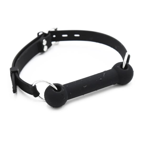 Silicone Mouth Gag Oral Sex Bondage Mouth Ball Plug Dildo Gag Adult Restraint BDSM Sex Toys