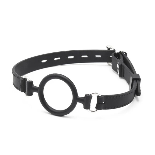Silicone Mouth Gag Oral Sex Bondage Mouth Ball Plug Dildo Gag Adult Restraint BDSM Sex Toys