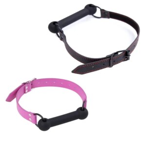 2022 New Bdsm Bondage Silicone Dog Bone Ball Gag, Role Mouth Stuffed Stick Restraints Gags,Cosplay Adult Sex Toys