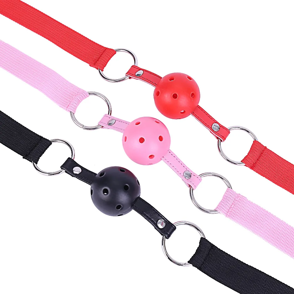 Sex Toys Mouth Plug Mouth Ball Erotic Sex Accessories Adult Games Mouth Gag Ball For Women Couple BDSM Bondage