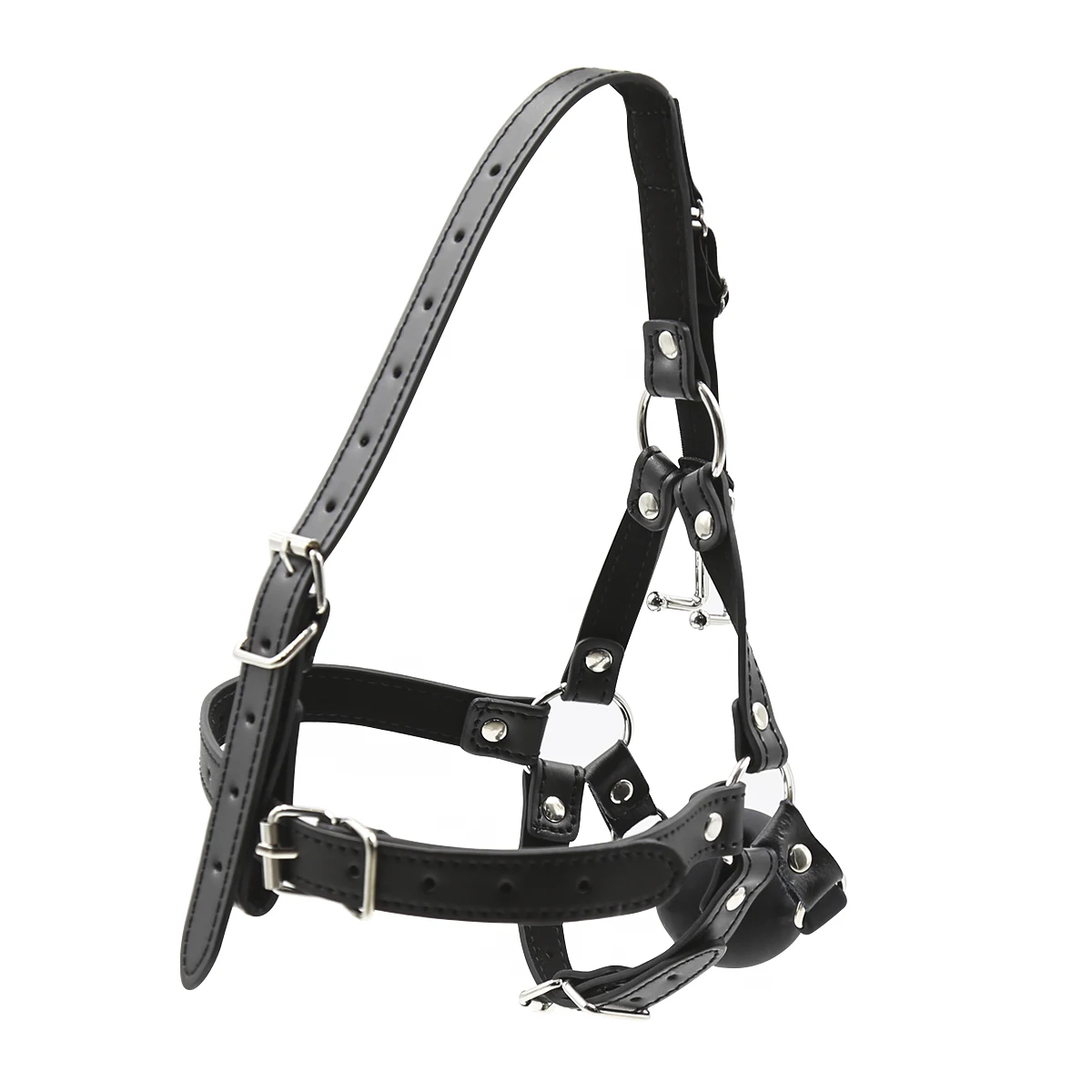 Adult Products 3 Size Open Mouth Gag Ball bdsm Bondage Harness Nose Hook Flail Hanging Nose Hook Plug Restraints SM Sex Toys Adult Products 3 Size Open Mouth Gag Ball bdsm Bondage Harness Nose Hook Flail Hanging Nose Hook Plug Restraints SM Sex Toys