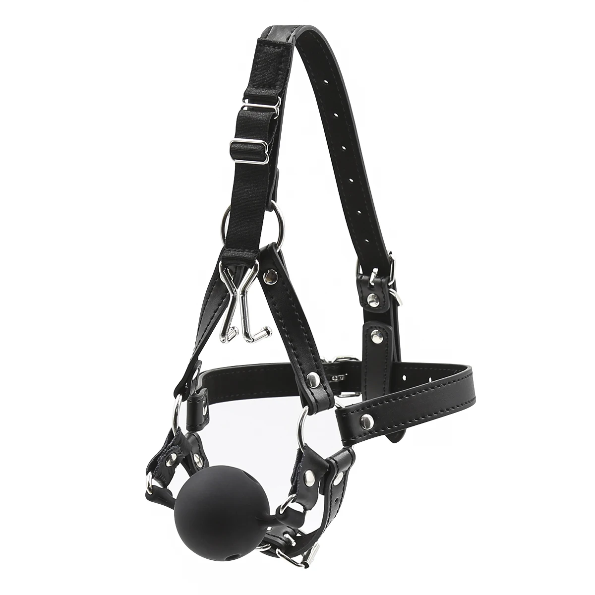 Adult Products 3 Size Open Mouth Gag Ball bdsm Bondage Harness Nose Hook Flail Hanging Nose Hook Plug Restraints SM Sex Toys Adult Products 3 Size Open Mouth Gag Ball bdsm Bondage Harness Nose Hook Flail Hanging Nose Hook Plug Restraints SM Sex Toys