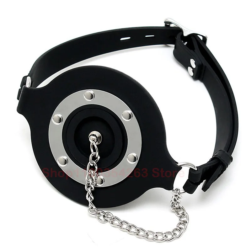 Mouth Balls Erotic Sexy Toys O Ring Gag With Nipple Clip Silicone Open Mouth Gag Slave BDSM Adult Games Sex Products For Women