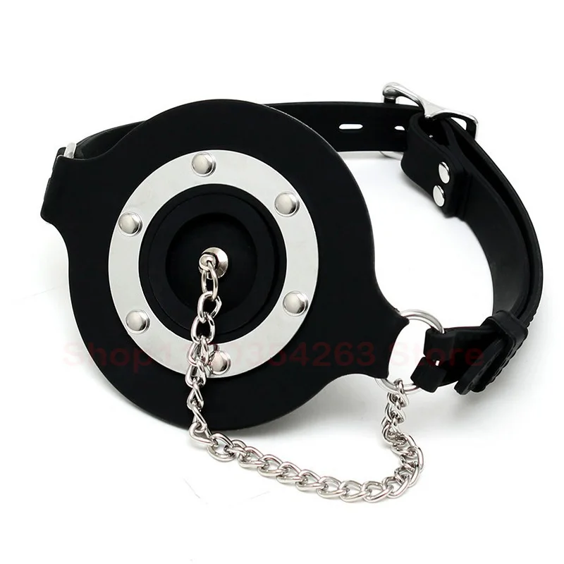 Mouth Balls Erotic Sexy Toys O Ring Gag With Nipple Clip Silicone Open Mouth Gag Slave BDSM Adult Games Sex Products For Women