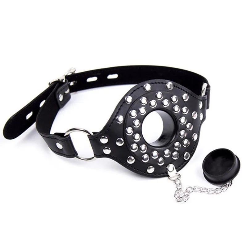 Mouth Balls Erotic Sexy Toys O Ring Gag With Nipple Clip Silicone Open Mouth Gag Slave BDSM Adult Games Sex Products For Women