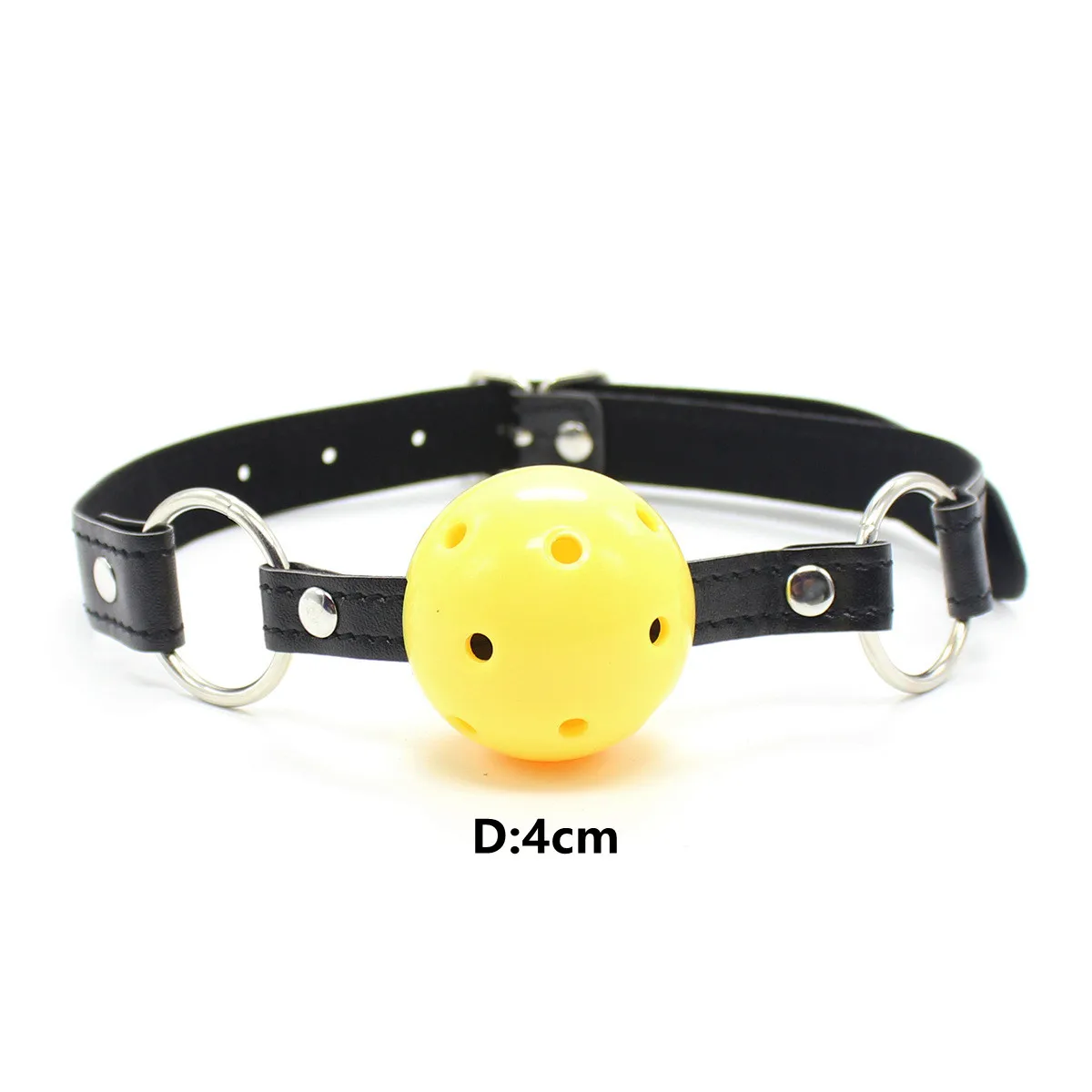 Hollow Black Ball Mouth Ball Gag for Mouth Cork Sex Stopper Romance Loving Joy Adults Sex Games Lingeri for Sex 18