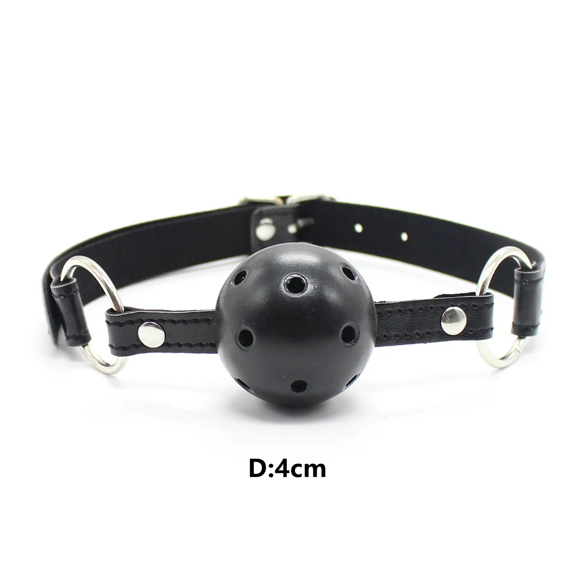 Hollow Black Ball Mouth Ball Gag for Mouth Cork Sex Stopper Romance Loving Joy Adults Sex Games Lingeri for Sex 18
