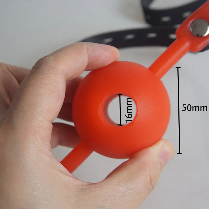 BDSM Silicone Ball Gag,Slave Mouth Gags Bondage Restraints Restriction,Submissive,Sex Toys for Couples,Role Play Adult Games