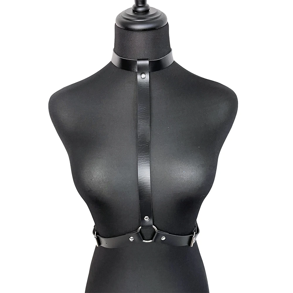 Women Sexy Leather Harness Belt Chest Harness Corset Fashion Leather Lingeire Garter Belt Gothic Punk Fetish Clothing Sex Toys Women Sexy Leather Harness Belt Chest Harness Corset Fashion Leather Lingeire Garter Belt Gothic Punk Fetish Clothing Sex Toys