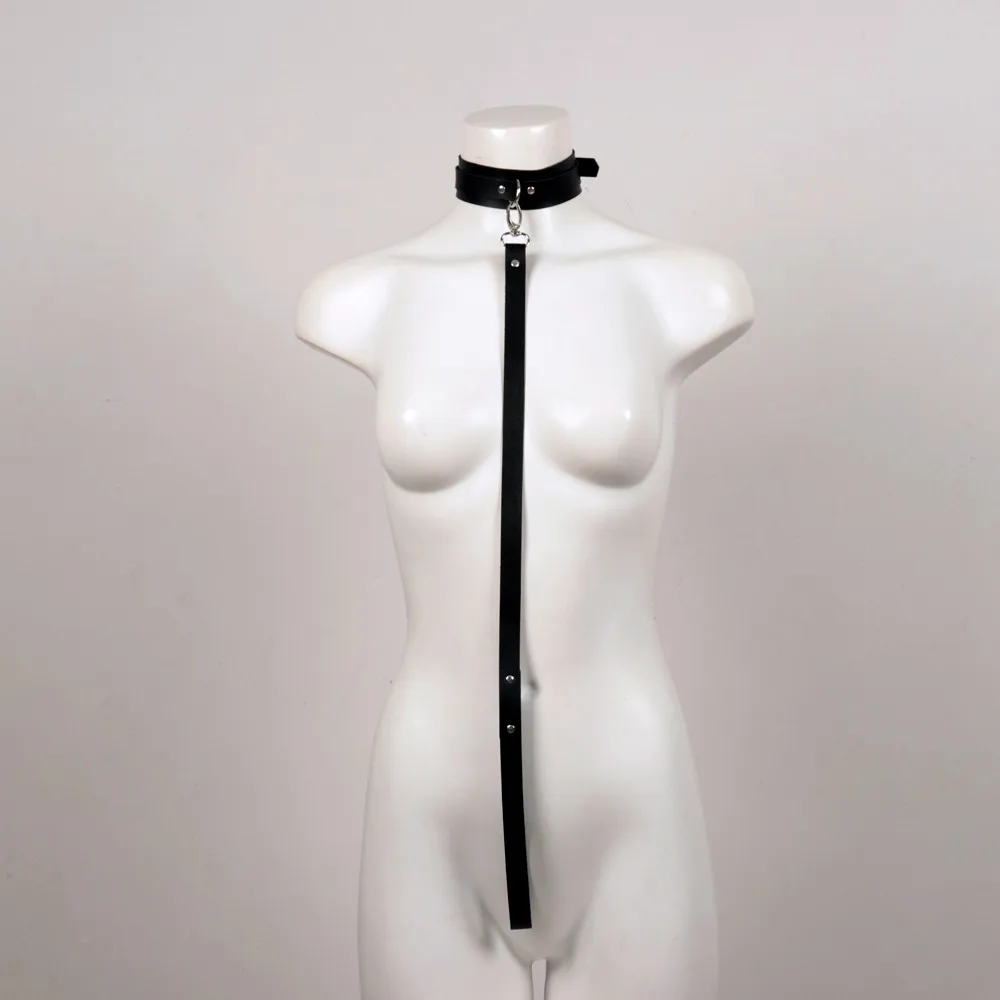 UYEE Choker Harness Women Pu Leather Goth Collar Leash For Girl Aesthetic Fashion Sexу Women's Lingiere Belt Exotic Accessories