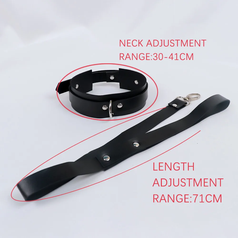 UYEE Choker Harness Women Pu Leather Goth Collar Leash For Girl Aesthetic Fashion Sexу Women's Lingiere Belt Exotic Accessories