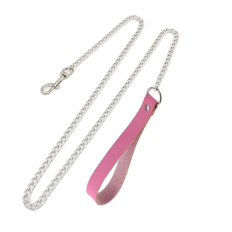 Funny Punk Gothic Leash And Collar Bdsm Leather Choker Necklace Slave Collar With A Leashes Rope Cosplay Accessories For Women Funny Punk Gothic Leash And Collar Bdsm Leather Choker Necklace Slave Collar With A Leashes Rope Cosplay Accessories For Women