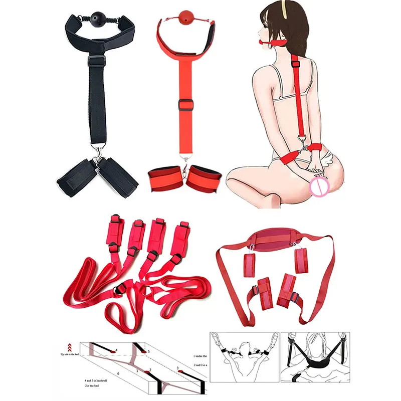 18+ Handcuffs Lenceria Gotica Sexy Tooys Woman Bundle BDSM Binding Sex Toy Couple Female Strap Slave Adult Game Accesorios 18+ Handcuffs Lenceria Gotica Sexy Tooys Woman Bundle BDSM Binding Sex Toy Couple Female Strap Slave Adult Game Accesorios