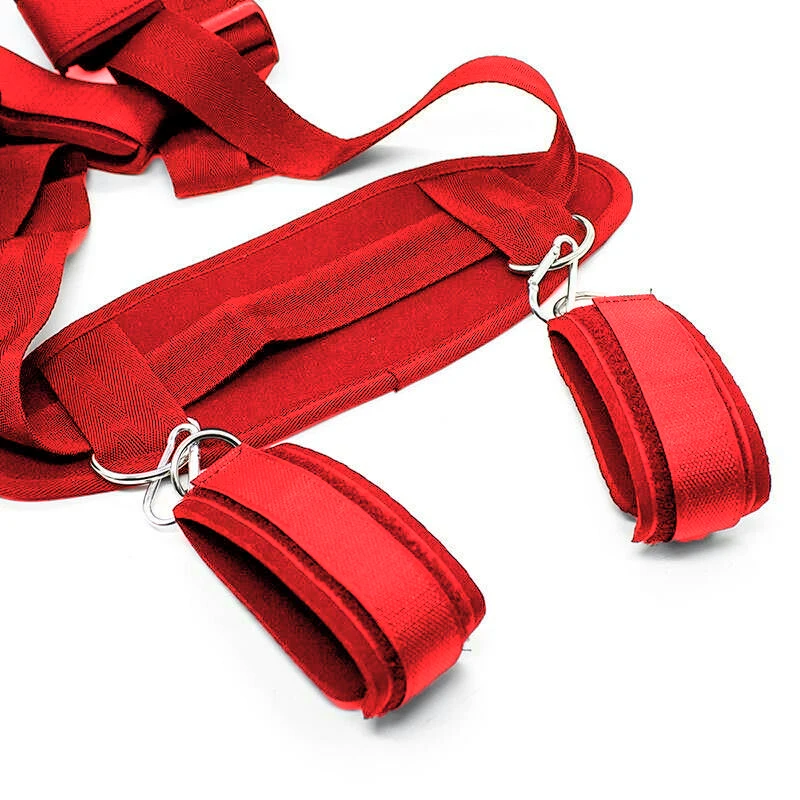 Adult Games Erotic Sex Toys For Woman Couples Slave Neck Handcuffs Nylon BDSM Bondage Restraints Collar Fetish Sex Products Gags