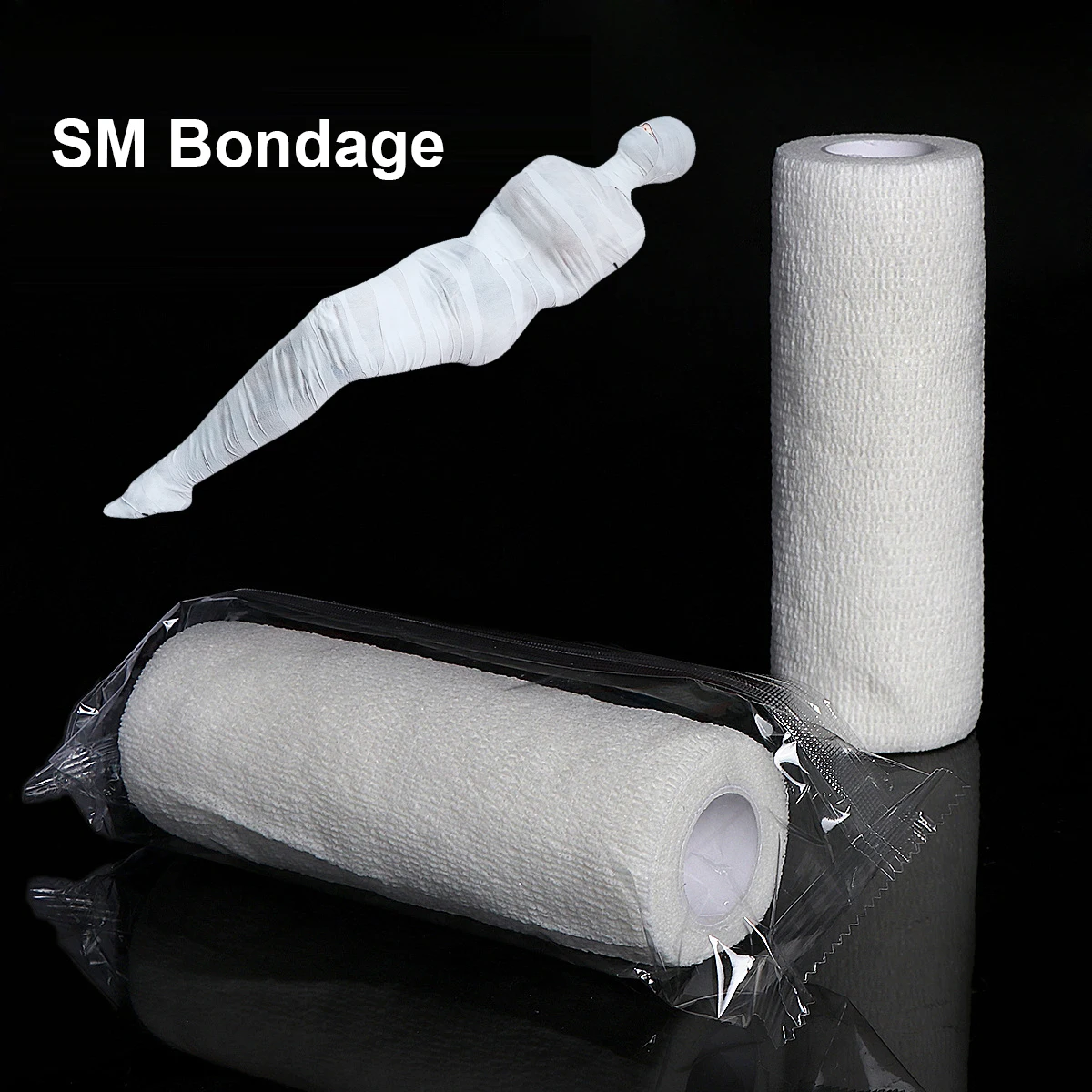 New Static Bondage Tape of Breathable White Net Gauze Anti-stick Hair Adult Fun Games Sex Toys for Men Women Fetish Bdsm Cosplay New Static Bondage Tape of Breathable White Net Gauze Anti-stick Hair Adult Fun Games Sex Toys for Men Women Fetish Bdsm Cosplay