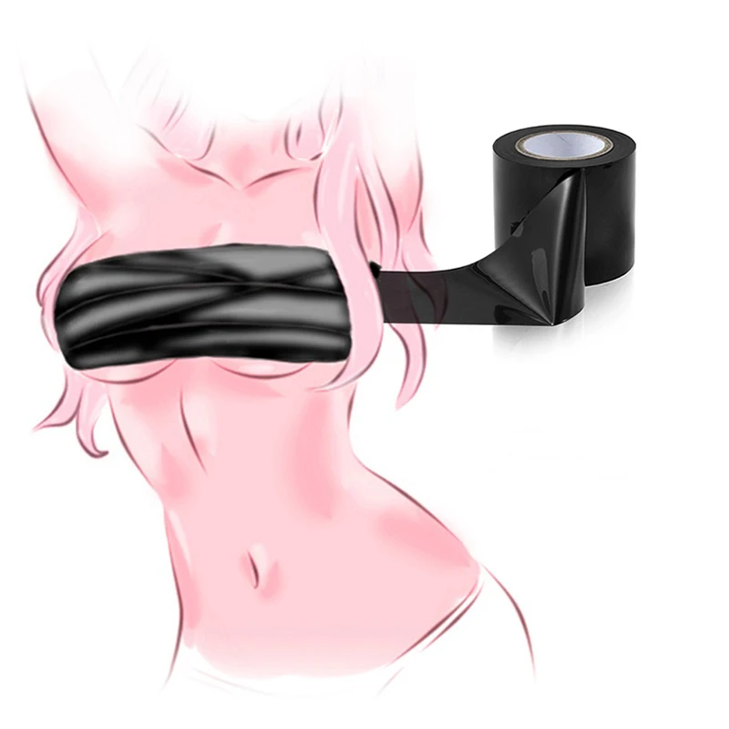 16M Bondage Tape Body Hand Ankle Nipple Restraints Flirting Adult Games Fetish Belt Bdsm Harness Slave Sex Toys for Couple Women