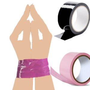 Fetish rope Bondage Tape sex toys provocative alternative tied Self-adhesive tape blindfolds role play harness body