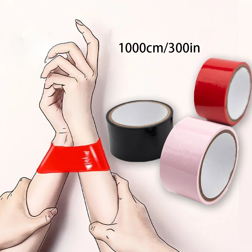Bondage Tape Restraints Hand Foot Body Electrostatic Belt Sex Rope BDSM Adult Adhesive Couples Game Slave Toy Erotic Accessories Bondage Tape Restraints Hand Foot Body Electrostatic Belt Sex Rope BDSM Adult Adhesive Couples Game Slave Toy Erotic Accessories