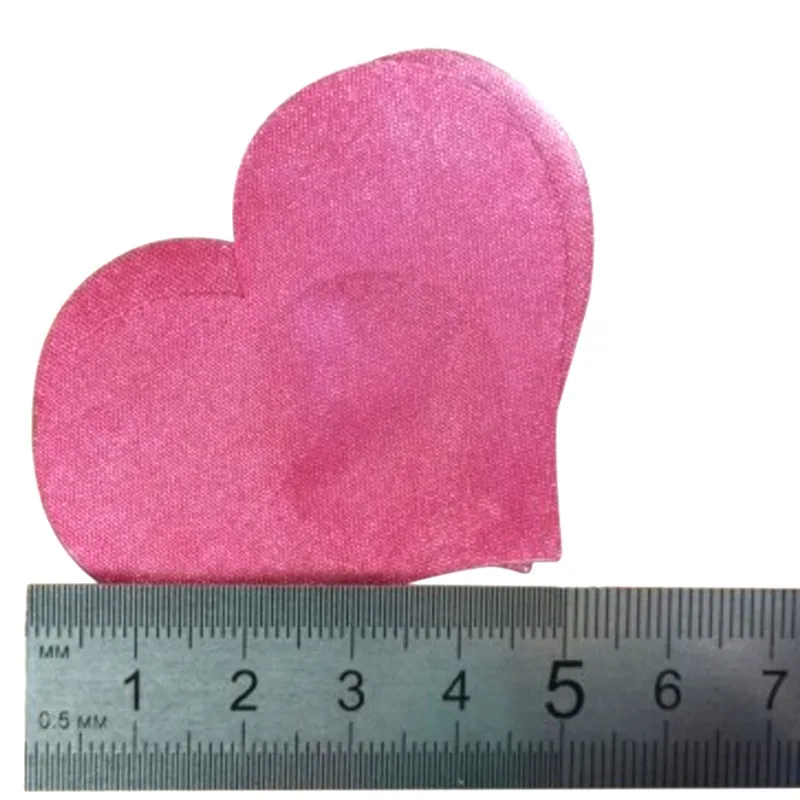 1Pair Sex Product Sexy Sequin Nipple Covers With Tassels Heart Shape Nipple Stickers Pasties Chest Stickers