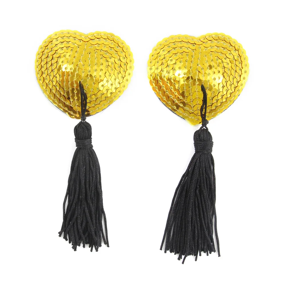 sexy nipple cover 1 Pair Sex Product Sexy Sequin Nipple Covers With Tassels Heart Shape Nipple Stickers Pasties Wholesale Chest sexy nipple cover 1 Pair Sex Product Sexy Sequin Nipple Covers With Tassels Heart Shape Nipple Stickers Pasties Wholesale Chest