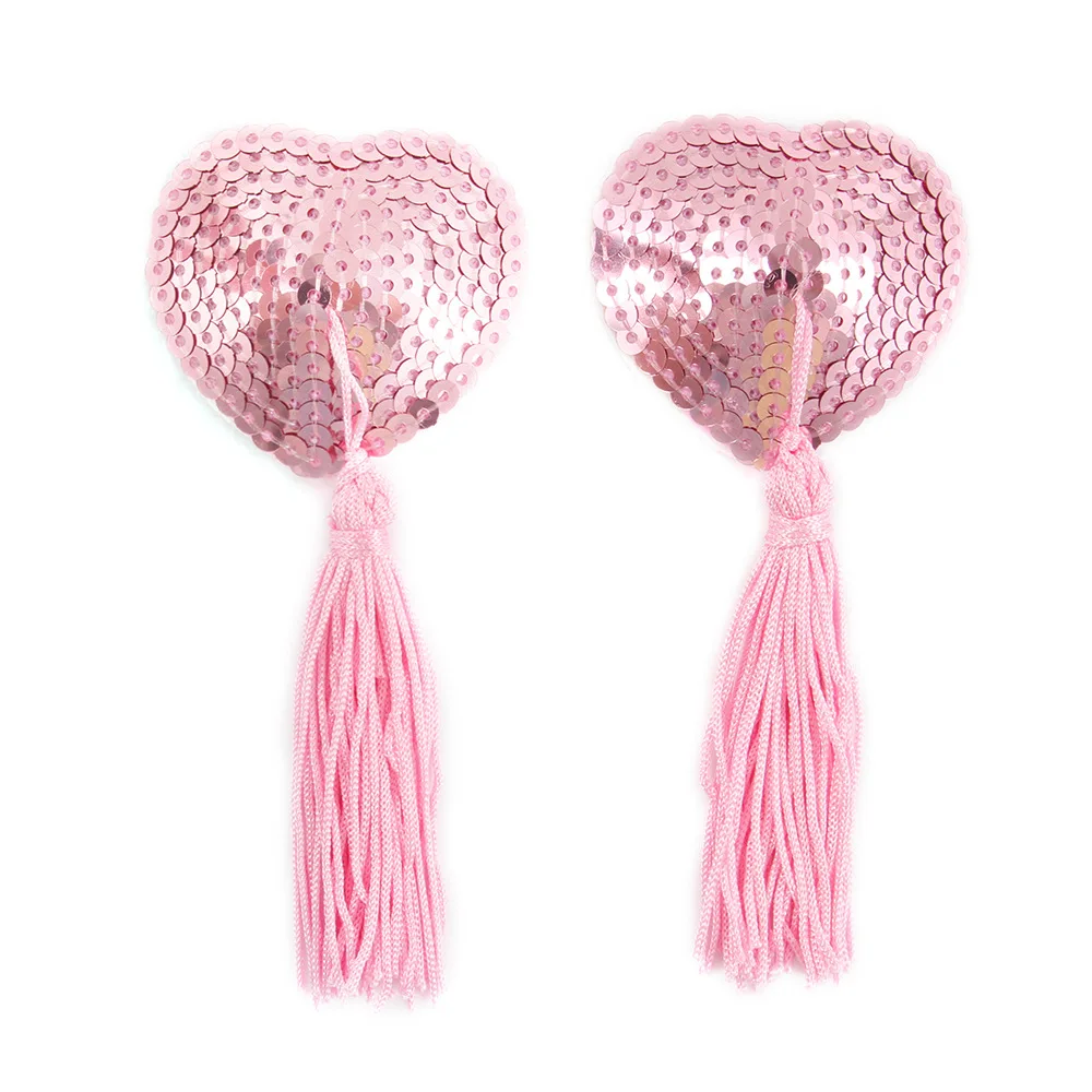 sexy nipple cover 1 Pair Sex Product Sexy Sequin Nipple Covers With Tassels Heart Shape Nipple Stickers Pasties Wholesale Chest sexy nipple cover 1 Pair Sex Product Sexy Sequin Nipple Covers With Tassels Heart Shape Nipple Stickers Pasties Wholesale Chest