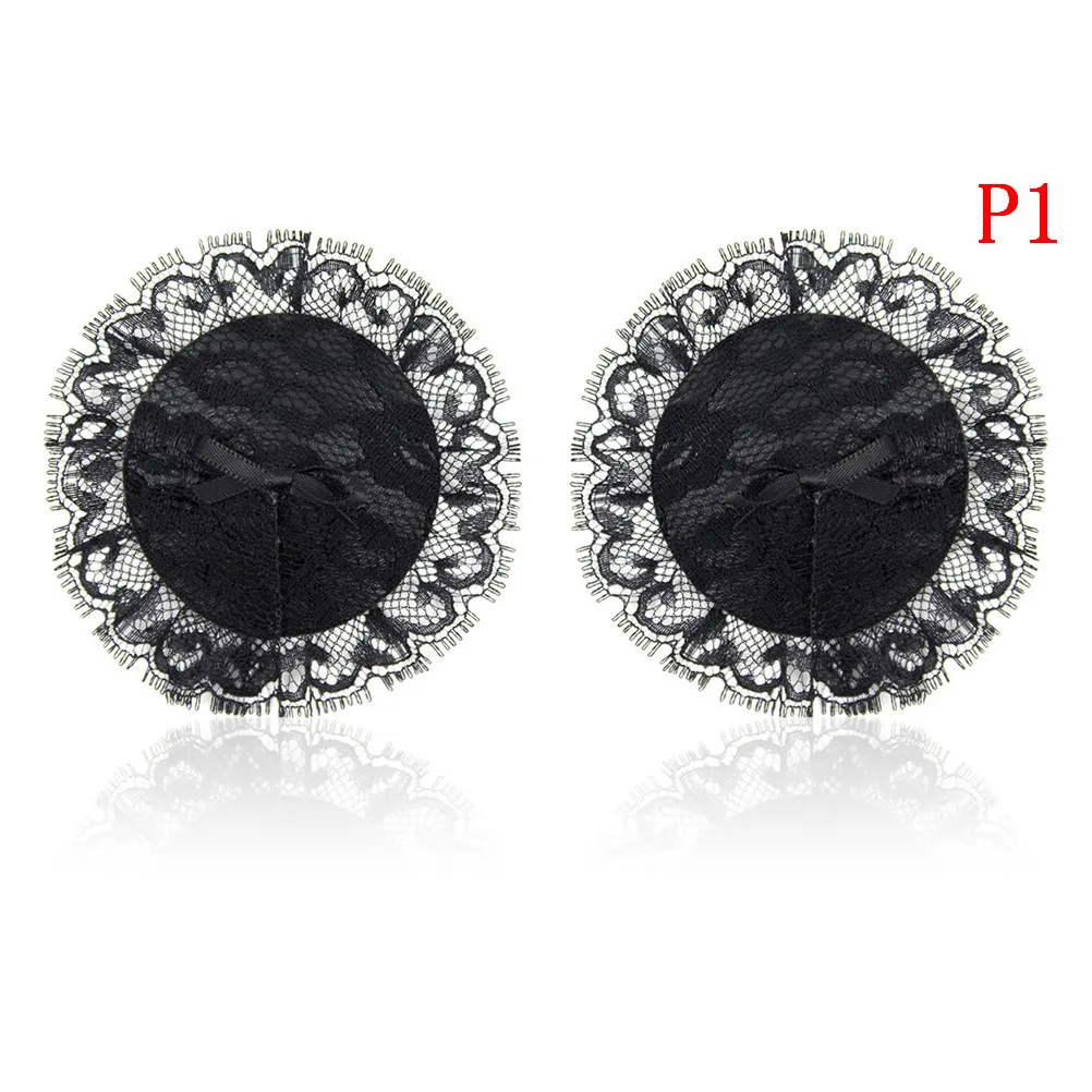 sexy sequin nipple covers with tassels heart Round Lace shape nipple stickers pasties wholesale chest stickers sex product
