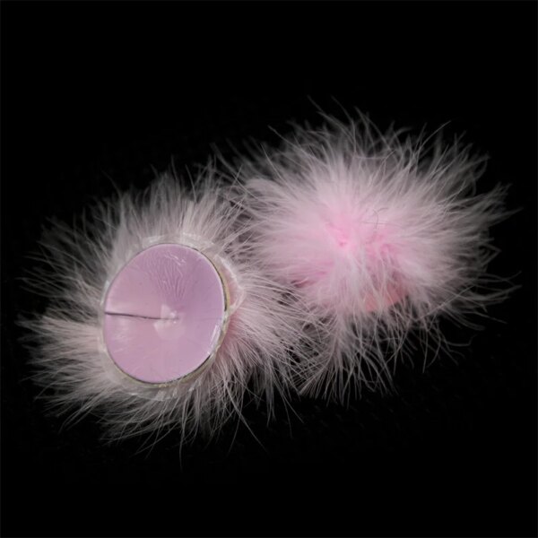 Sexy Feather Nipple Cover  Self Adhesive Breast Bra Patch Round Silicone Breast Sticker Sex Product Adult Game Toy 1 pairs