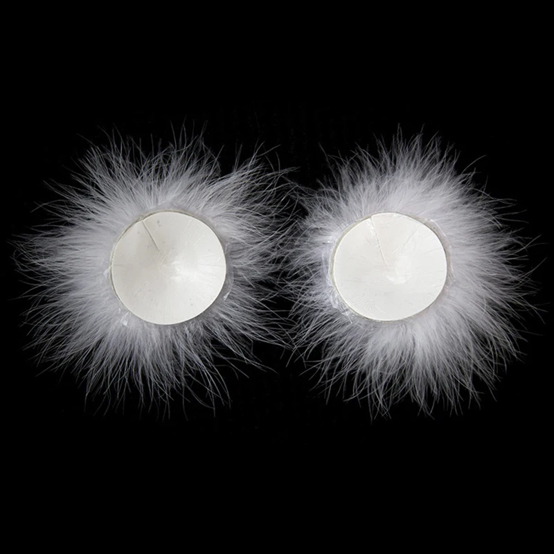Sexy Feather Nipple Cover Self Adhesive Breast Bra Patch Round Silicone Breast Sticker Sex Product Adult Game Toy 1 pairs Sexy Feather Nipple Cover Self Adhesive Breast Bra Patch Round Silicone Breast Sticker Sex Product Adult Game Toy 1 pairs