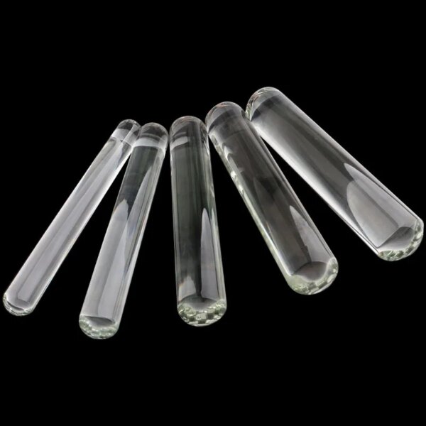 New Smooth Transparent Glass Dildo Large Big Size Glass Penis Double Dildos For Women Anal Dilator Plugs Sex Toys For Woman Men