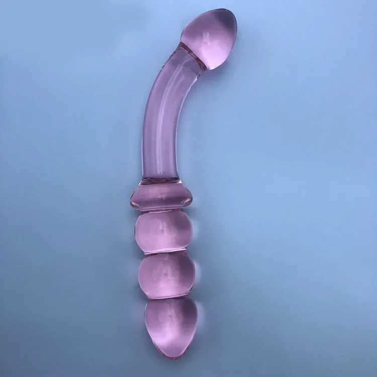 BDSM Sex crystal glass G-spot Vaginal Masturbation Anal Butt Plug Adult products for women men female male masturbation anal