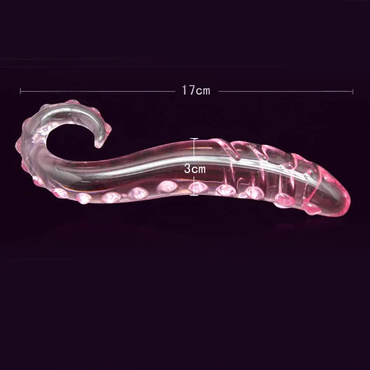 BDSM Sex crystal glass G-spot Vaginal Masturbation Anal Butt Plug Adult products for women men female male masturbation anal