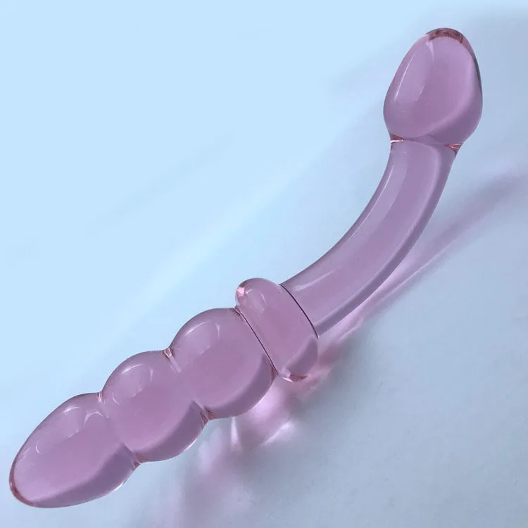 BDSM Sex crystal glass G-spot Vaginal Masturbation Anal Butt Plug Adult products for women men female male masturbation anal