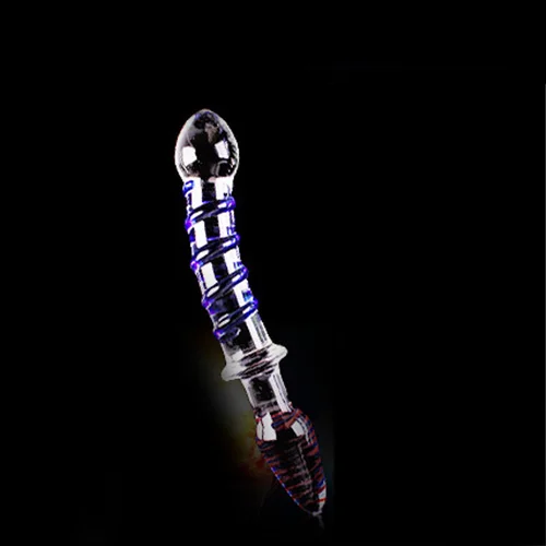 BDSM Sex crystal glass G-spot Vaginal Masturbation Anal Butt Plug Adult products for women men female male masturbation anal