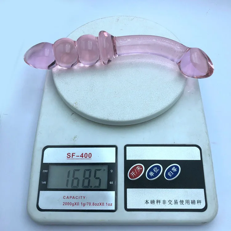 BDSM Sex crystal glass G-spot Vaginal Masturbation Anal Butt Plug Adult products for women men female male masturbation anal