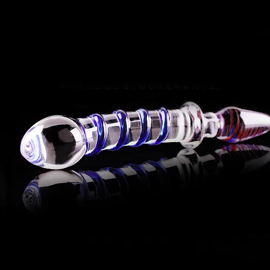 BDSM Sex crystal glass G-spot Vaginal Masturbation Anal Butt Plug Adult products for women men female male masturbation anal