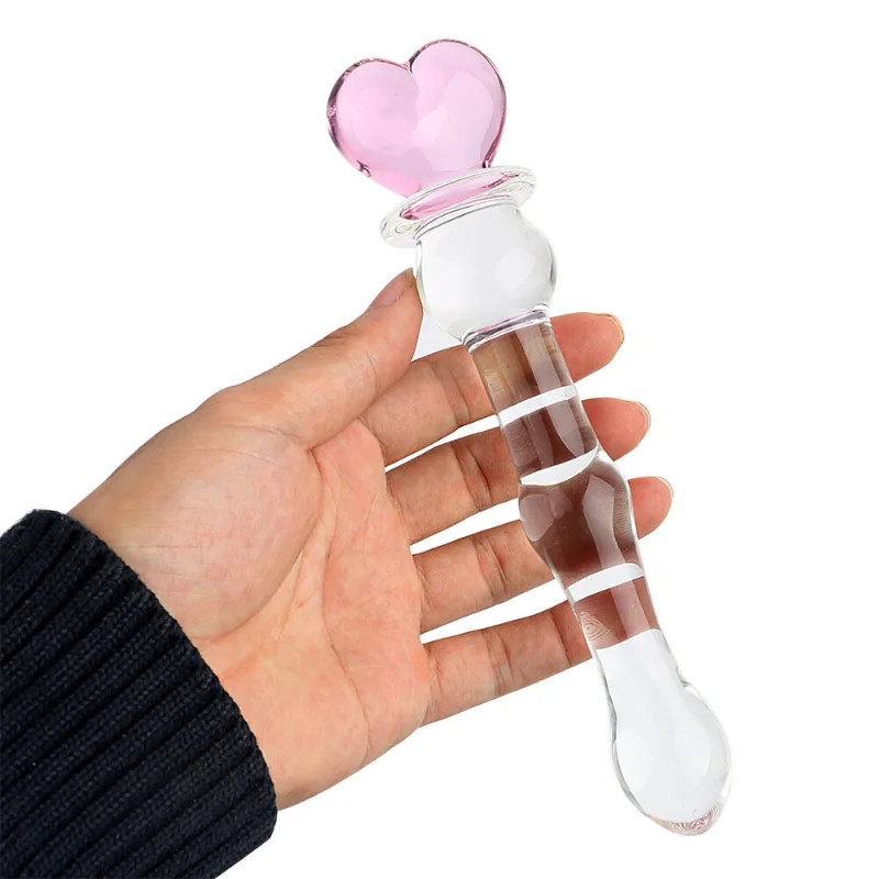 BDSM Sex crystal glass G-spot Vaginal Masturbation Anal Butt Plug Adult products for women men female male masturbation anal