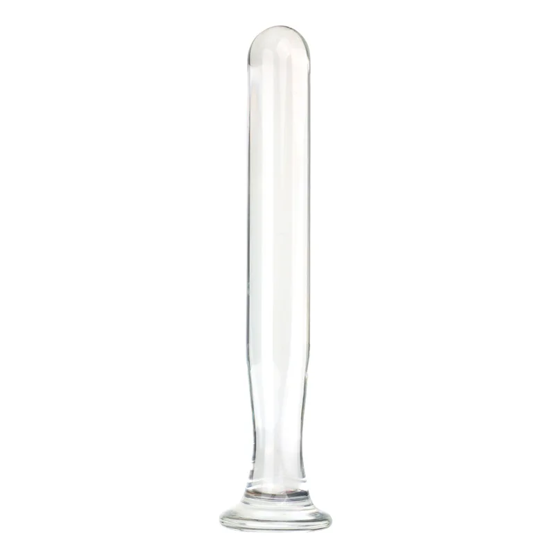 200*25mm Glass Anal Dildo Penis Sex Toys For Woman Crystal Glass Dildos Butt Plug Erotic Adult Masturbator Massage Rod