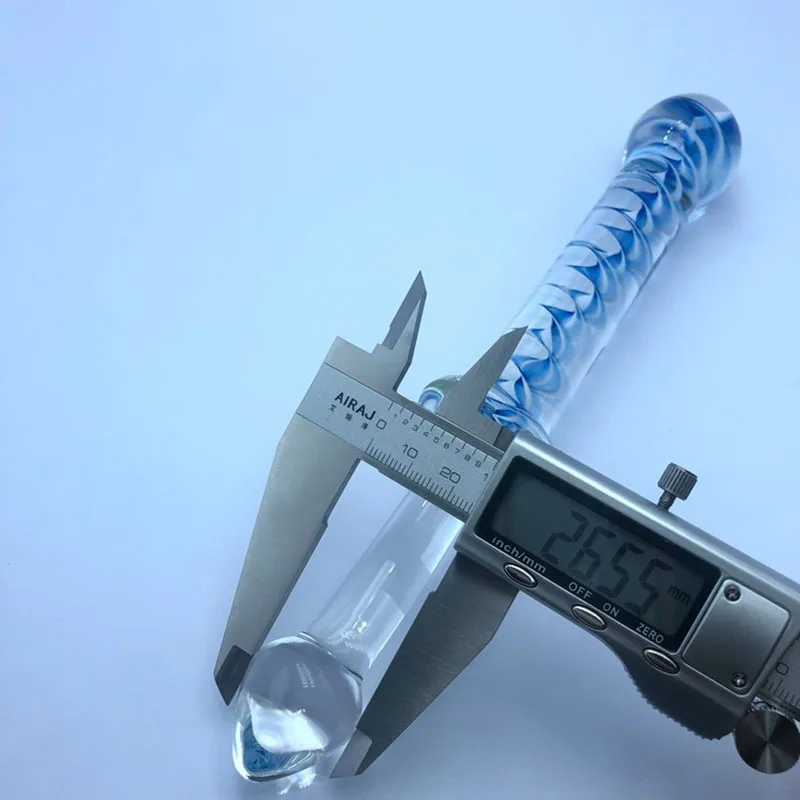 Crystal Glass Dildos Long Anal Plug Masturbation Sex Toys For Men Women Anal Dildo Expander Anal Butt Plug Glass Anus Sex Toys