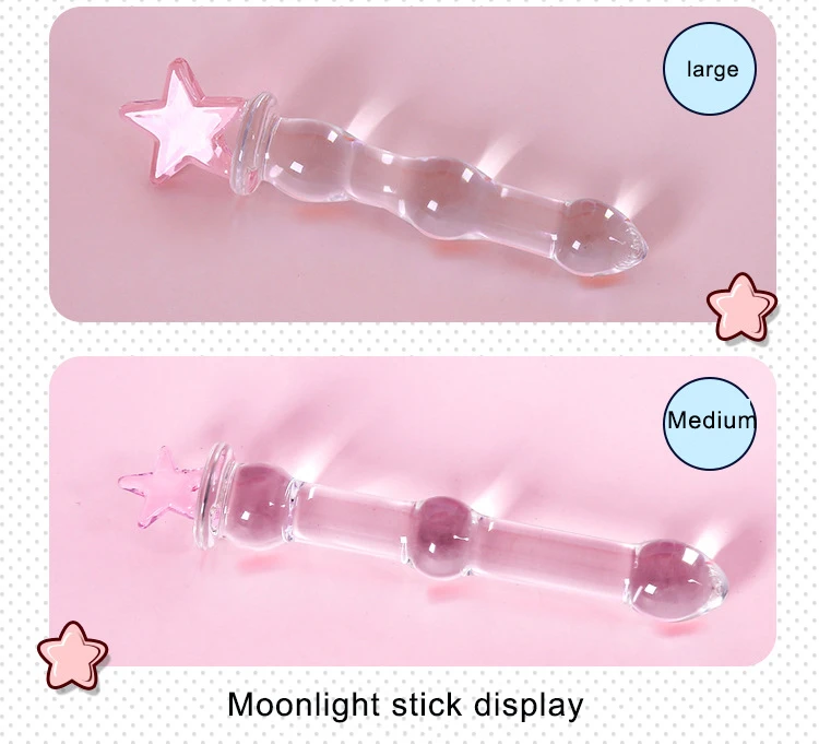Magic Wand Crystal Penis Super Huge Big Dildo Sex Toys for Woman Sex Products Female Masturbation Glass Dildo Goods for Adults