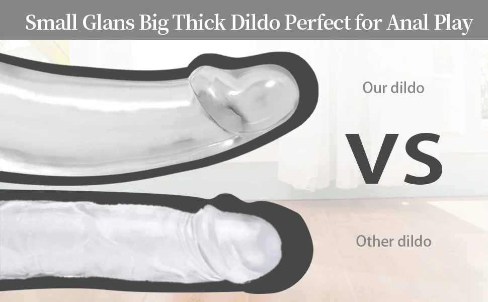Purple Realistic Dildo Pink Crystal Penis Artificial Soft Smooth Dildo Anal Strap-on Stick with Balls Sex Toy for Women Adult18+ Purple Realistic Dildo Pink Crystal Penis Artificial Soft Smooth Dildo Anal Strap-on Stick with Balls Sex Toy for Women Adult18+