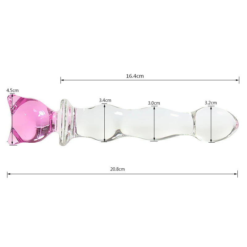 BLACKWOLF Crystal Glass Dildos Masturbator Realistic Dildo Penis Glass Beads Anal Butt Plug Sex toys for Woman Couples Vaginal BLACKWOLF Crystal Glass Dildos Masturbator Realistic Dildo Penis Glass Beads Anal Butt Plug Sex toys for Woman Couples Vaginal