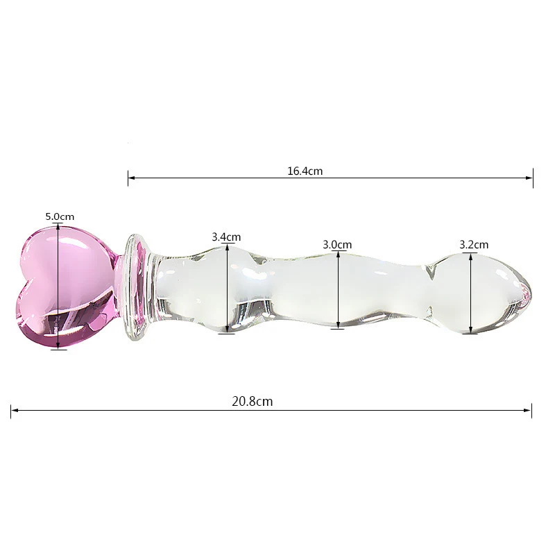 BLACKWOLF Crystal Glass Dildos Masturbator Realistic Dildo Penis Glass Beads Anal Butt Plug Sex toys for Woman Couples Vaginal BLACKWOLF Crystal Glass Dildos Masturbator Realistic Dildo Penis Glass Beads Anal Butt Plug Sex toys for Woman Couples Vaginal