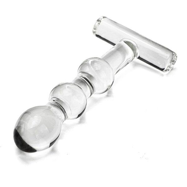 Crystal Glass Dildos Masturbator Realistic Dildo Penis Glass Beads Anal Butt Plug Sex toys for Woman Couples Vaginal