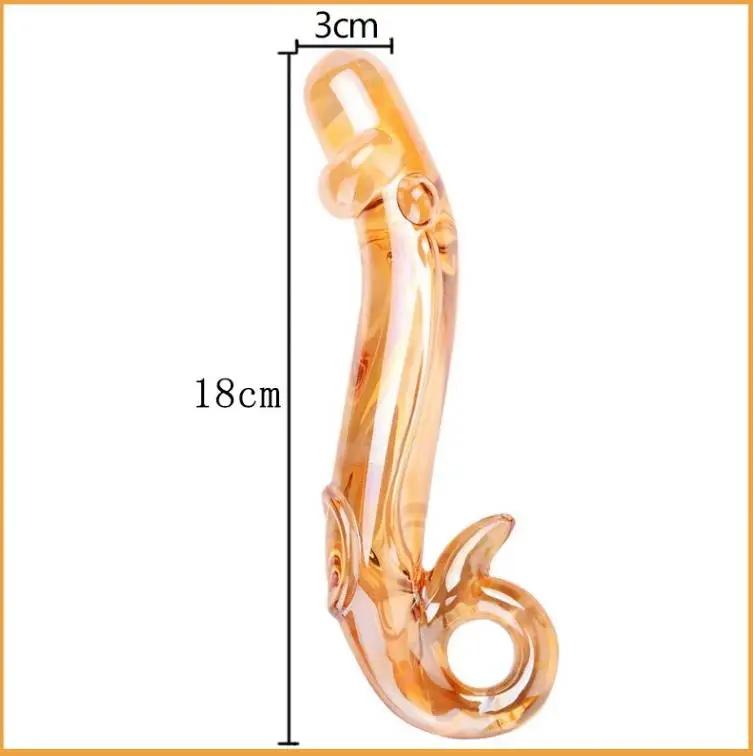 BLACKWOLF Crystal Glass Dildos Masturbator Realistic Dildo Penis Glass Beads Anal Butt Plug Sex toys for Woman Couples Vaginal BLACKWOLF Crystal Glass Dildos Masturbator Realistic Dildo Penis Glass Beads Anal Butt Plug Sex toys for Woman Couples Vaginal