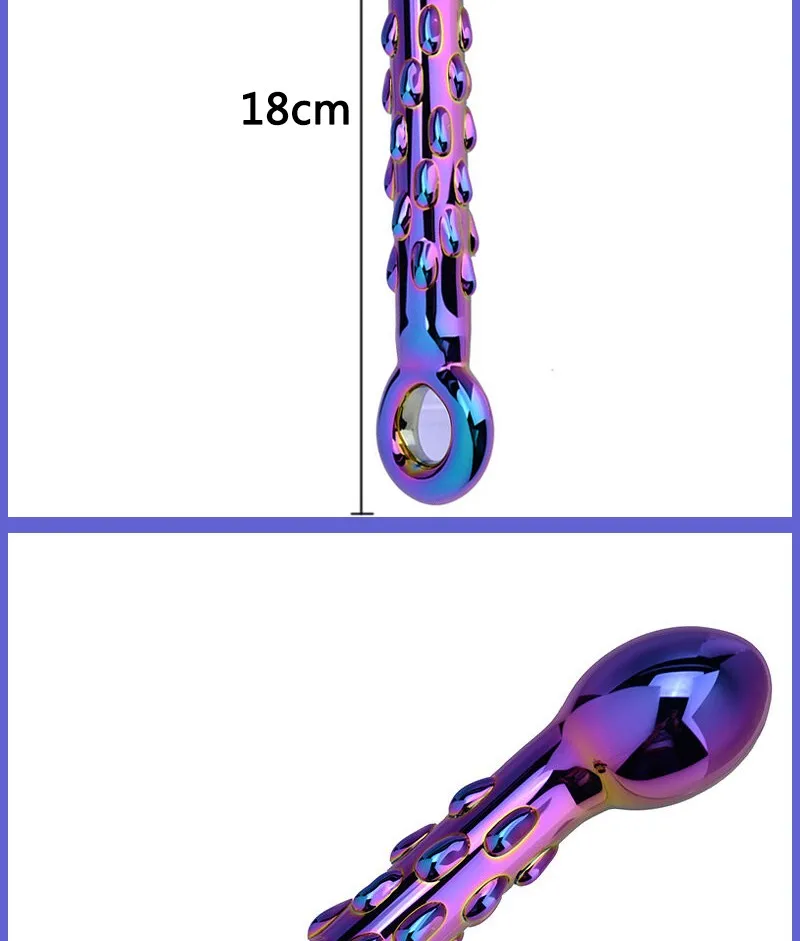 Crystal Glass Dildos Masturbator Realistic Dildo Penis Female Large G-spot Anal Toys Butt Plug Adult Sex toys for Woman Girls Crystal Glass Dildos Masturbator Realistic Dildo Penis Female Large G-spot Anal Toys Butt Plug Adult Sex toys for Woman Girls