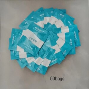 50 bags Water Based Lubricant Adult Lube Intimate Comfortable Silk Touch Lubrication Moisture 6ml/bag